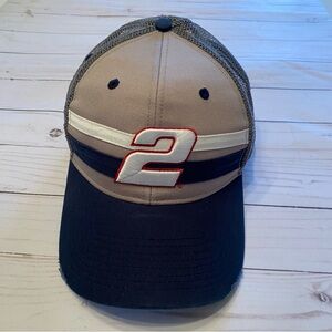 NASCAR Brad Keselowski mesh adjustable fit cap